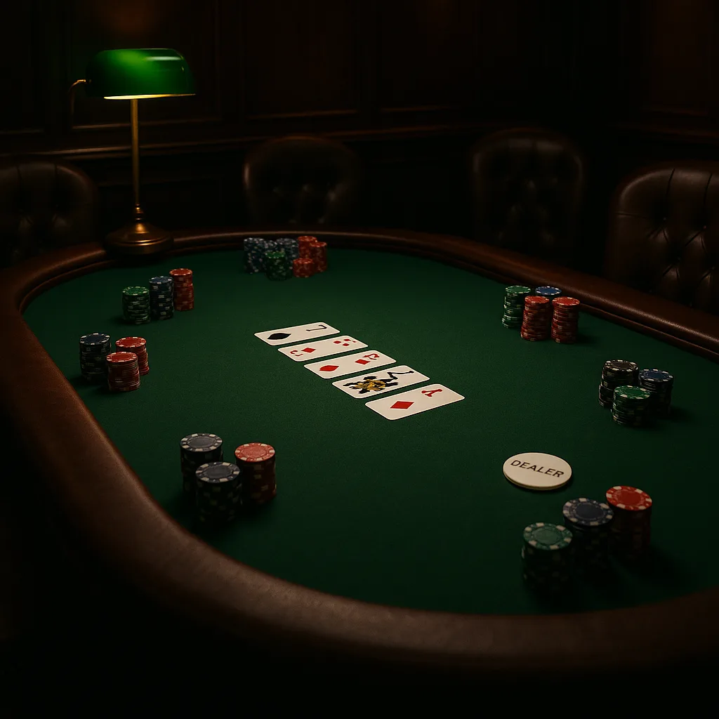 Cashed Casino - Live Poker - Evolution Gaming