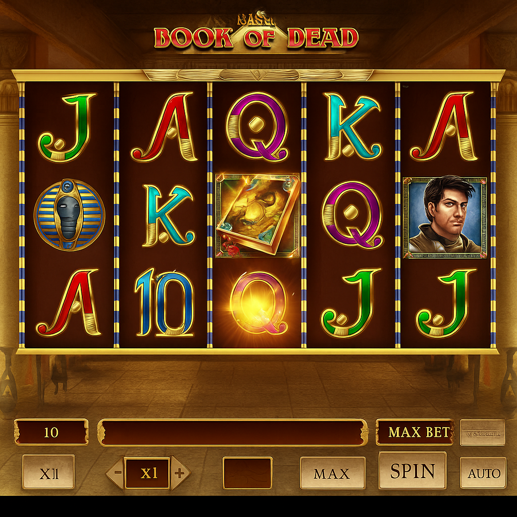 Cashed - Book of Dead Slot Game - Free Spins