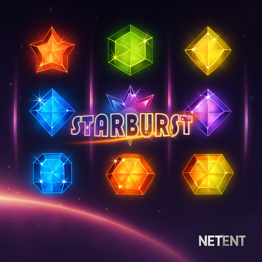 Cashed Casino - Starburst Slot Game - NetEnt