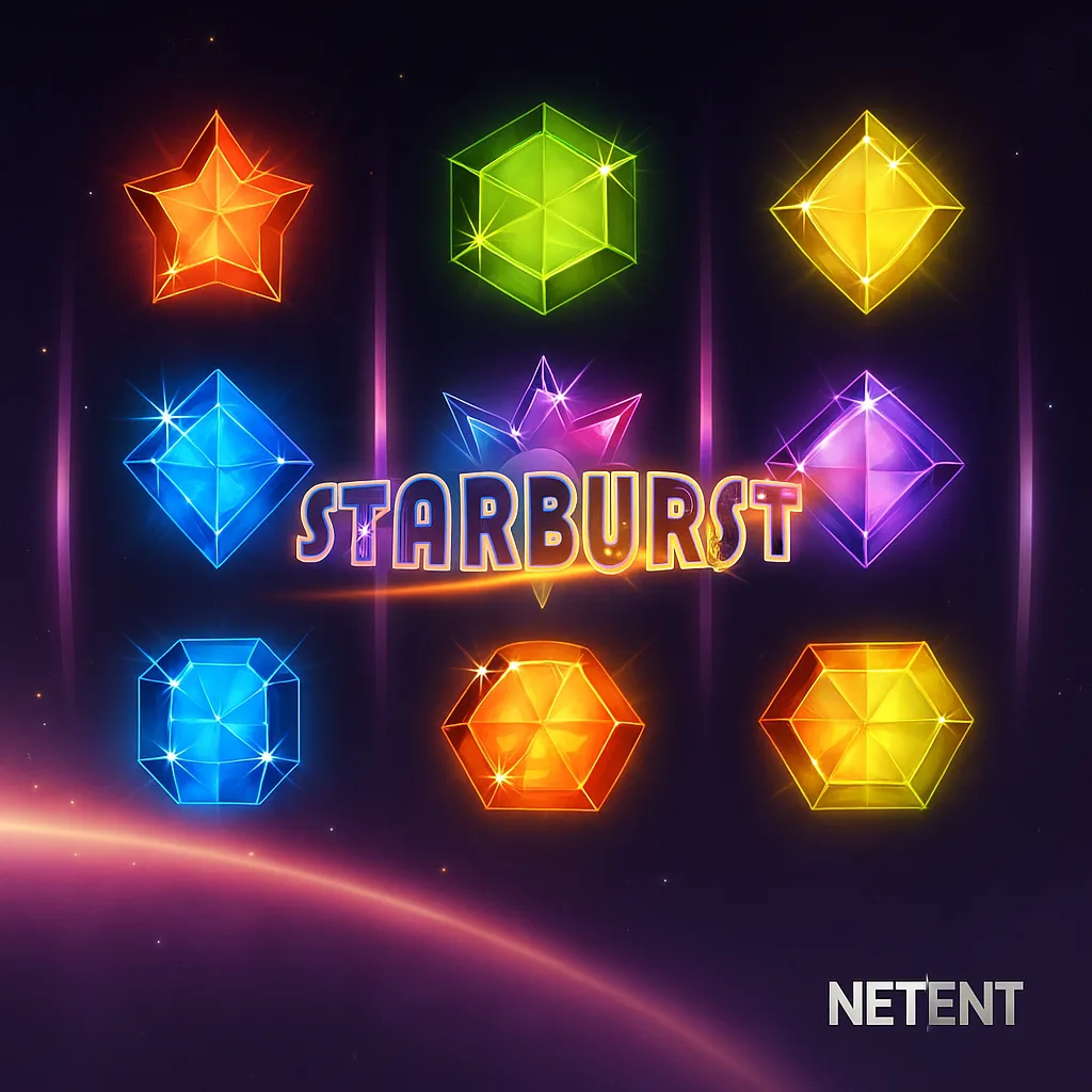 Cashed Casino - Starburst Slot Game - NetEnt