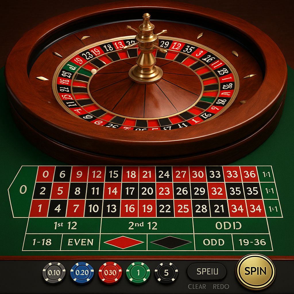 Cashed - Roulette Game - French and European Variants